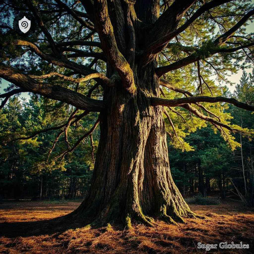 Taxus Baccata E Cortice sugar granules in spherical form for energetic homeopathic (nonmedical) dry-format presentation