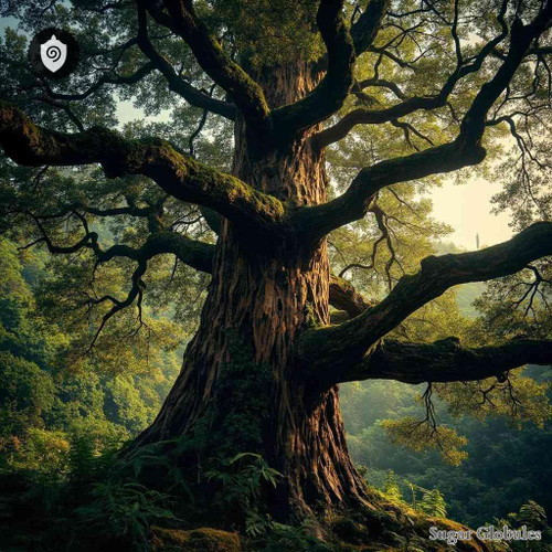 Taxus Sumatrana sugar spheres in compact granule formation for energetic homeopathic (nonmedical) physical remedy presentation