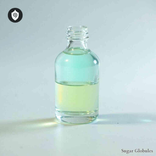 Terbium Phosphoricum sugar spheres in uniform orb form for energetic homeopathic (nonmedical) dry-format presentation