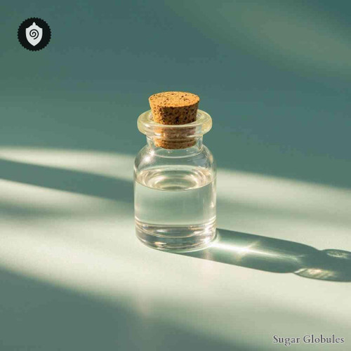 Terbutrynum sugar spheres in standard orb form for energetic homeopathic (nonmedical) dry storage and presentation