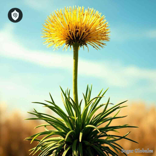 Trapogon Pratensis sugar spheres in consistent orb format for energetic homeopathic (nonmedical) dry-form presentation