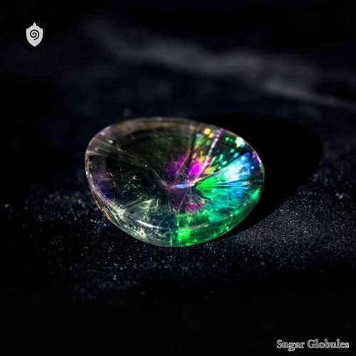 Turmalinum sugar spheres in precise orb form for standardized energetic homeopathic (nonmedical) physical presentation