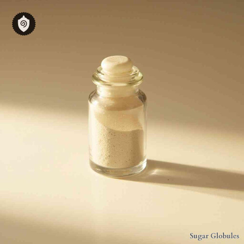 Ventus Auster Eurus sugar granules in spherical form for energetic homeopathic (nonmedical) dry-form product presentation