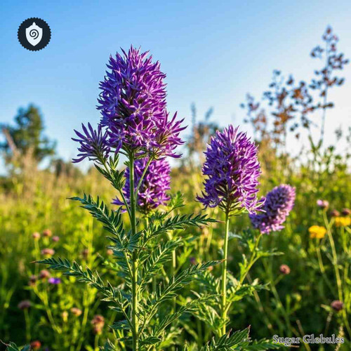 Vernonia Natalensis sugar spheres in orb form, uniform size for energetic homeopathic (nonmedical) dry-form presentation and storage