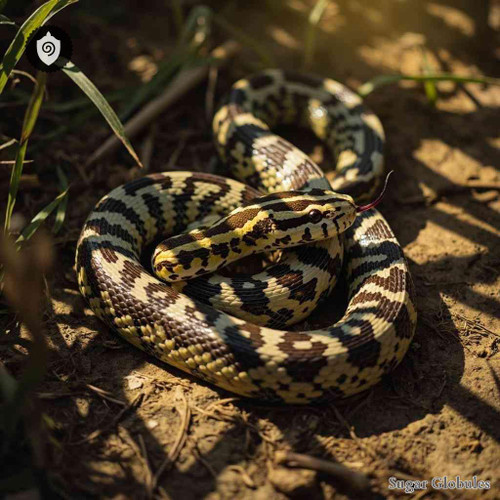 Vipera Ammodytes sugar spheres in granular orb form for energetic homeopathic (nonmedical) dry-format presentation and storage