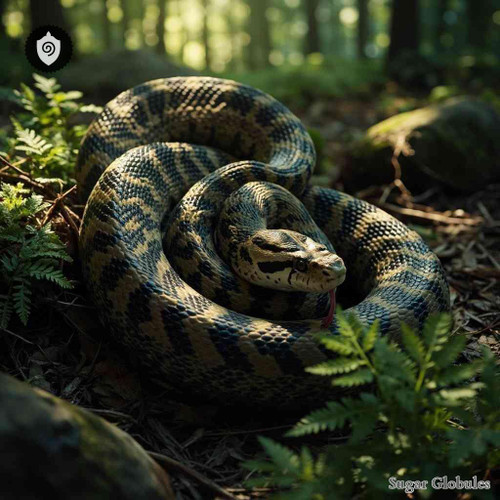 Vipera Aspis sugar spheres in compact orb format for precise energetic homeopathic (nonmedical) dry-form presentation