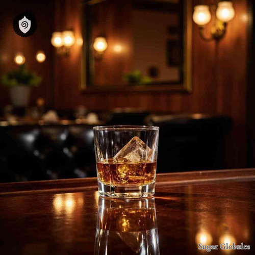 Whisky sugar spheres in compact orb form, uniform size for precise energetic homeopathic (nonmedical) physical presentation