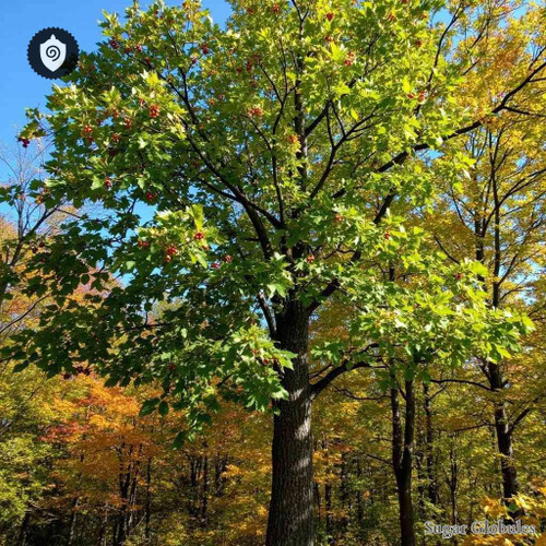 Xanthoxylum Americanum sugar granules in spherical form for energetic homeopathic (nonmedical) dry-form physical product presentation