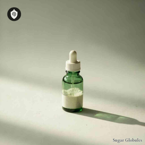 Zalcitabinum sugar spheres in consistent orb form for energetic homeopathic (nonmedical) dry-format presentation and storage