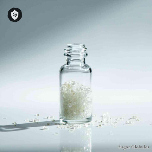 Zincum Arsenicosum sugar spheres in precise orb form for energetic homeopathic (nonmedical) dry format presentation