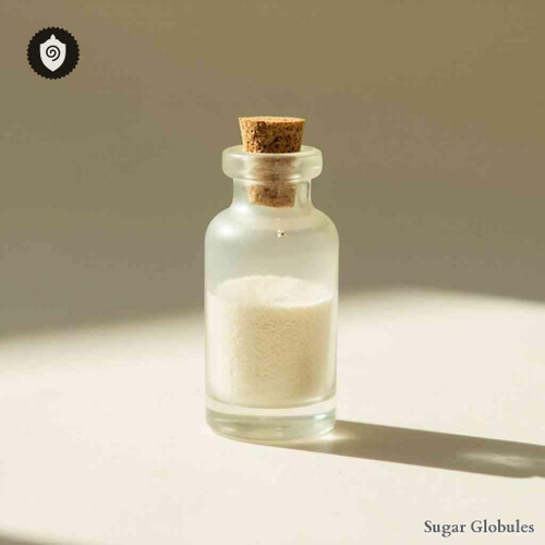 Crowea sugar spheres in orb format for energetic homeopathic (nonmedical) dry-form presentation and standardized physical dosing