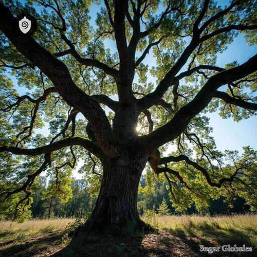 She Oak sugar granules in spherical form for energetic homeopathic (nonmedical) dry-form presentation and uniform storage