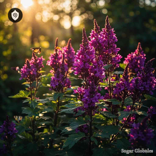 Turkey Bush sugar spheres in consistent orb form for energetic homeopathic (nonmedical) product presentation and dry storage