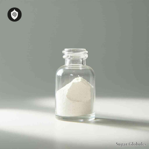 Scarlet Monkey sugar spheres in pellet format for energetic homeopathic (nonmedical) dry-form presentation and physical remedy listing