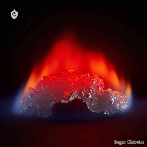 Strontium sugar spheres in orb format, ideal for energetic homeopathic (nonmedical) dry-form presentation and physical remedy display