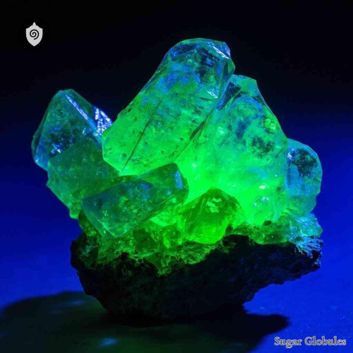 Willemite sugar spheres in smooth orb form for energetic homeopathic (nonmedical) dry pellet presentation