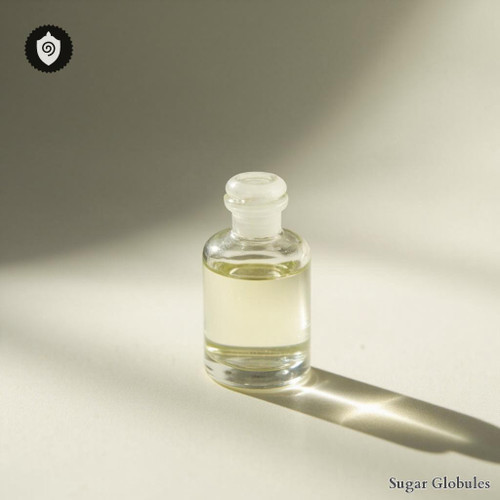 Sapphire Padparadscha visualized as sweet droplet patterns suspended in sweet-coded matrix.