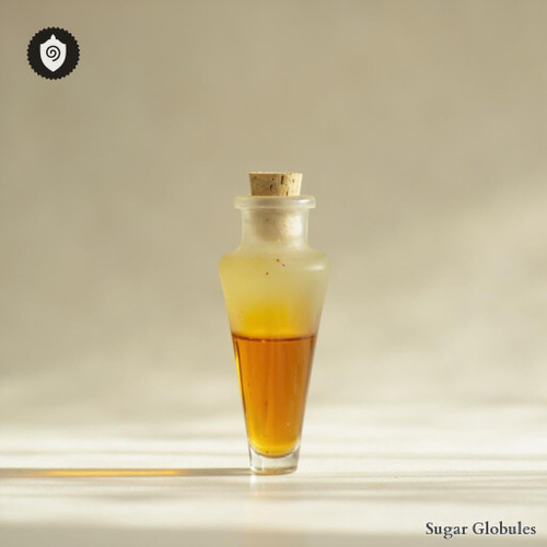 Betula Pubescens - Common Birch Rootlets visualized as crystal spheres across a sugar-aligned matrix.