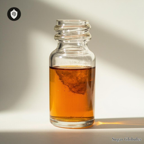 Human Metapneumovirus Nosode visualized as granulated sweet harmony crystalized in sweet matrix formation.