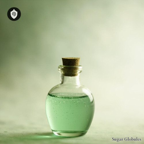 Dwarf Purple Vetch visualized as crystalline sweet orbs with granulated orb signature.