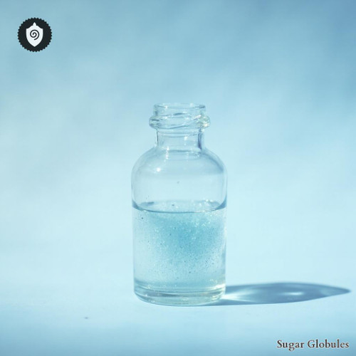 Columbine visualized as sweet sphere dynamics as a sugar-coded essence.