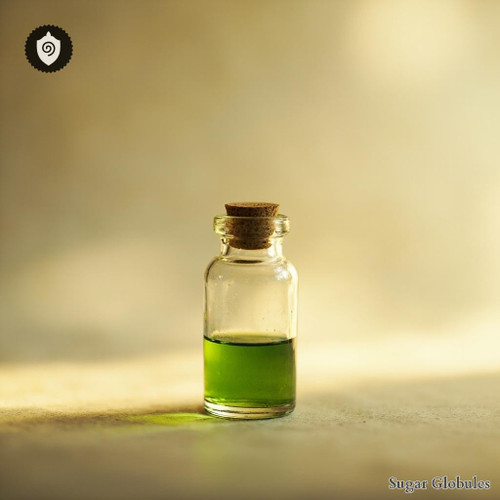 Jeremejevite visualized as saccharine sphere patterns encoded in sweet light fields.