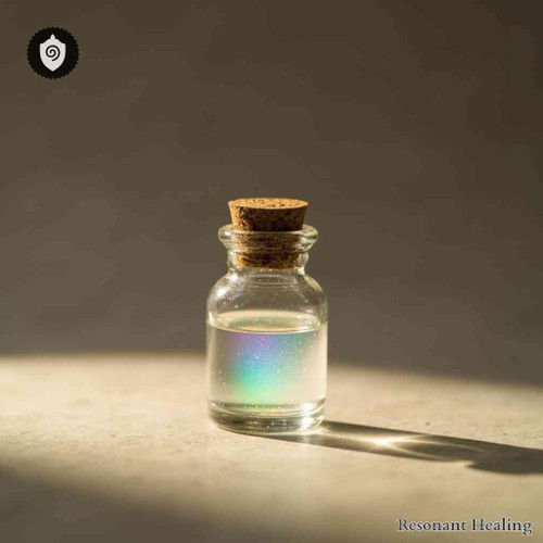 Haworthia Retusa - Aura Harmony Light with energy waves and spirit vibration in resonant frequency tuning