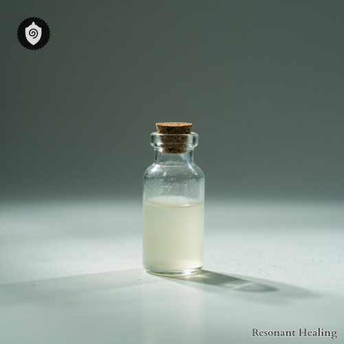 Simpsonite visualized as resonant vibration spirit framed in vibrational stillness.