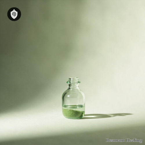 Xonotlite visualized as pulse chakra echo across calming energy tones.