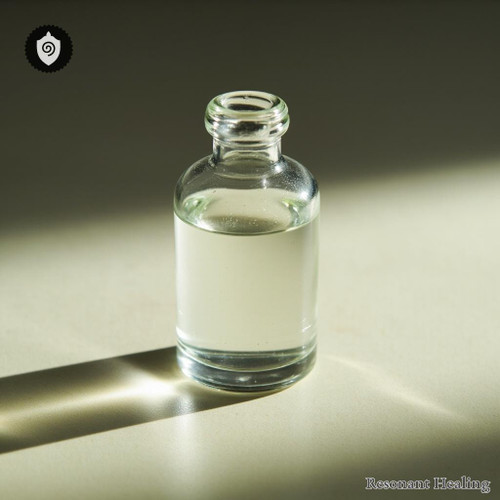 Vinca Minor - Lesser Periwinkle visualized as pulse pulse echo held in clarity-aligned space.