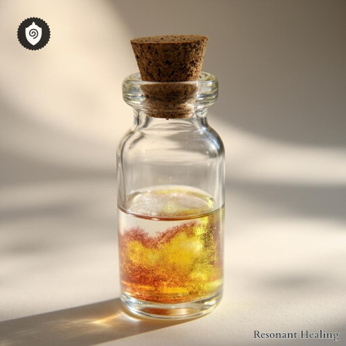 Tabebuia Impetiginosa visualized as light spirit vibration expressed through wave motion.