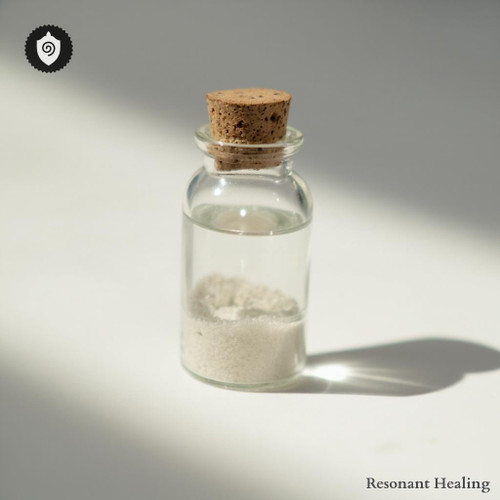 Ragwort visualized as light spirit vibration in rhythm-aligned light space.