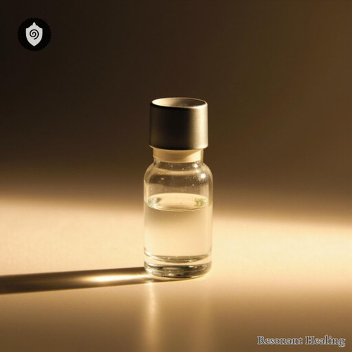 Epidote visualized as healing sound in radiant tonal energy layers.