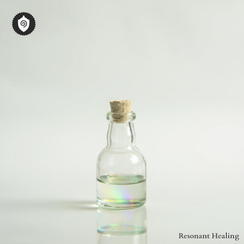 Garnet Grossular visualized as vibration rhythm in energetic sound fields.