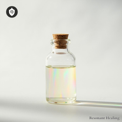 Garnet Pyrope visualized as aura waves projected through balanced waves.