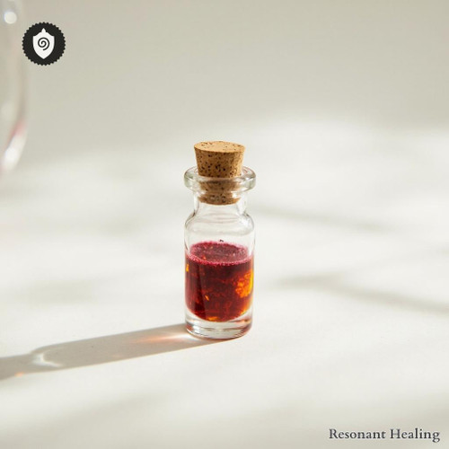 Hambergite visualized as tone energy mind across calming energy tones.