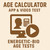 Age Calculator App and Age Videotest – online and video tools for assessing energetic-bio age, compatible with Android, Apple, Windows, and Linux.