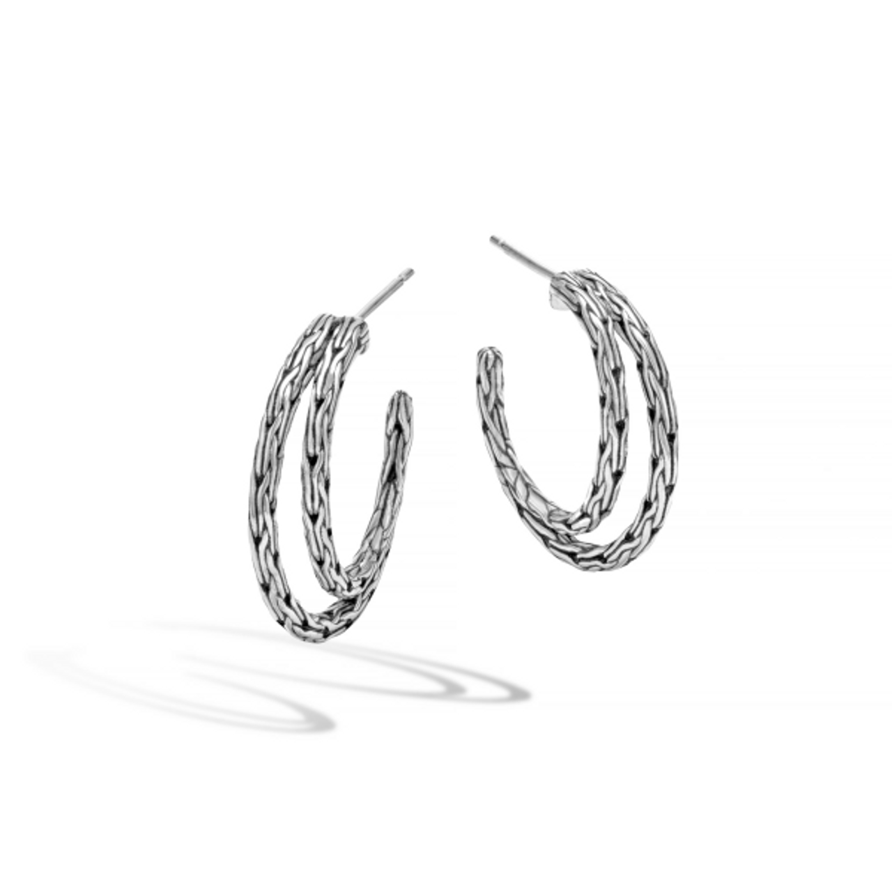 Classic Chain Small Hoop Earrings