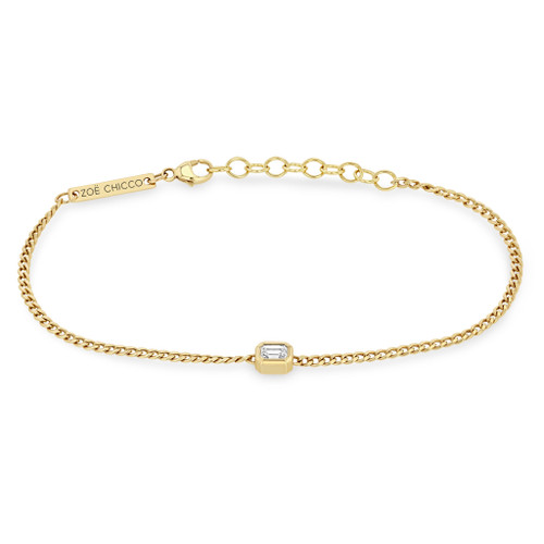 Diamond Curb Chain Bracelet [JBOTH0619]
