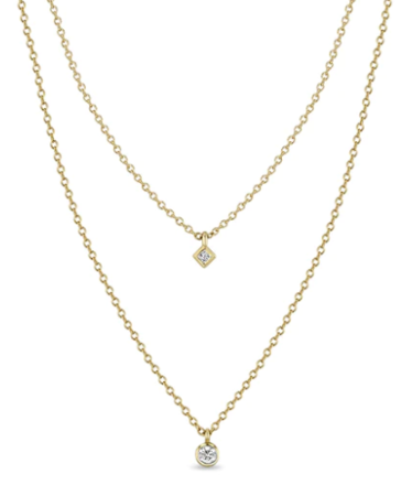 Diamond Chain Necklace [JNOTH0656]