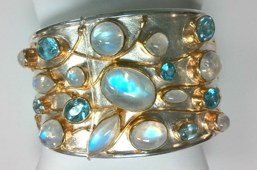 Stone Cuff Bracelet [2YSBA2033]