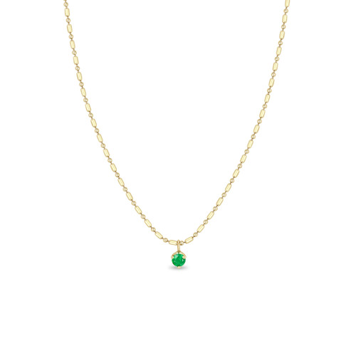 Emerald Pendant Necklace [JNPEN1270]