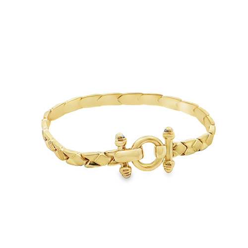 Estate Geometric Link Bracelet [JBOTH1444]