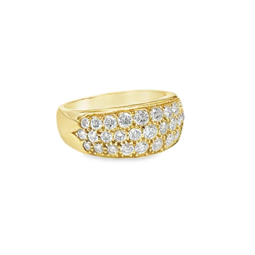 Estate Diamond Band Ring [JRBND0547]