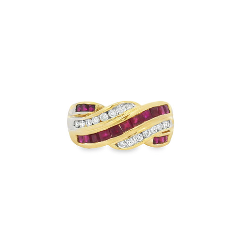 Estate Ruby and Diamond Ring [JROTH2233]