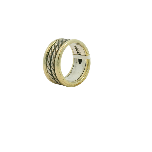 Estate David Yurman Four Row Band Ring [JRBND1296]
