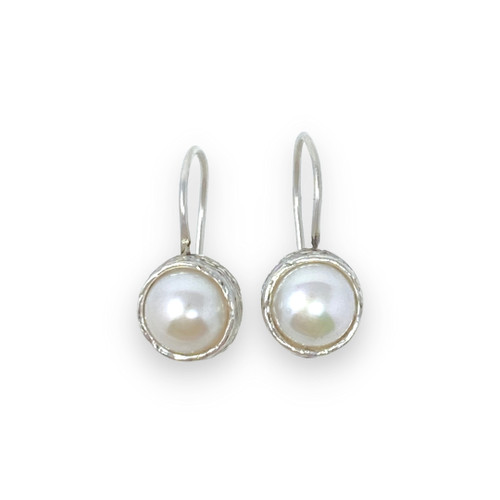 Pixie Freshwater Pearl Drop Earrings [JEOTH0816]