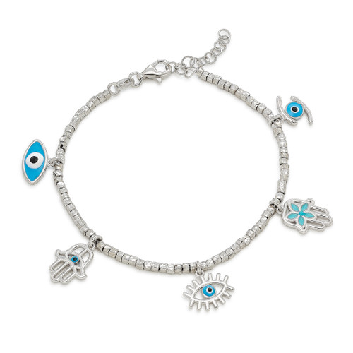 Evil Eye Charm Bracelet [JBOTH0201]