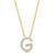 Diamond "G" Initial Pendant [JNOTH0150]