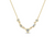 Five Linked Mixed Cut Diamond Necklace [JNOTH0780]